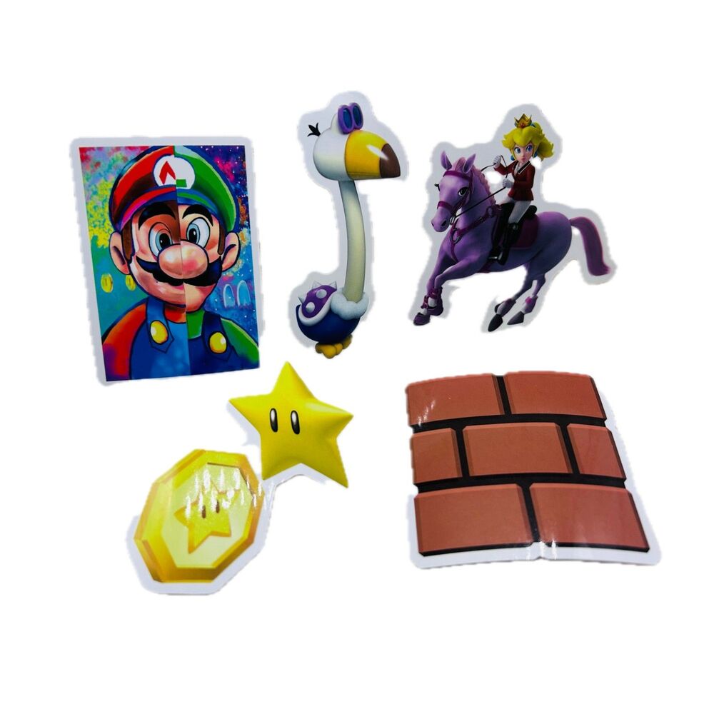 Bundle of Mario Bros. Stickers